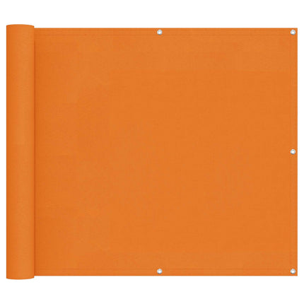 Balkong Skärm Orange 90 x 200 cm Oxford Tyg