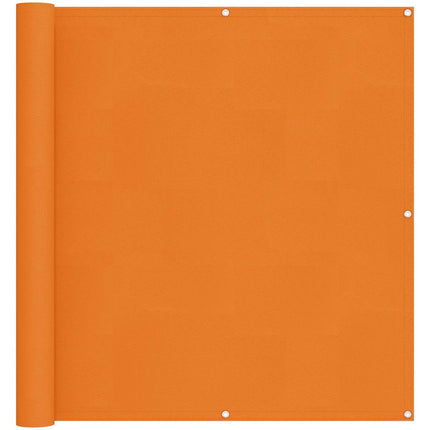 Balkong Skärm Orange 110 x 200 cm Oxford Tyg