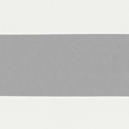 Solskugge segel Ljusgrå och vit. 7 x 7 m 100% polyester oxford