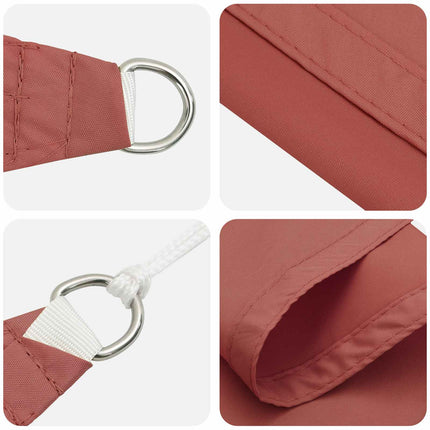 Solskugge segel Terracotta 6 x 2 m 100% polyester oxford