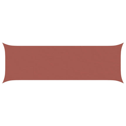 Solskugge segel Terracotta 6 x 2 m 100% polyester oxford