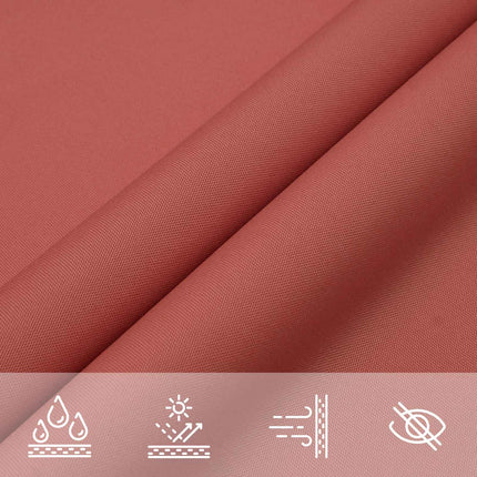 Solskugge segel Terracotta 6 x 2,5 m 100% polyester oxford