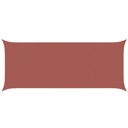 Solskugge segel Terracotta 6 x 2,5 m 100% polyester oxford