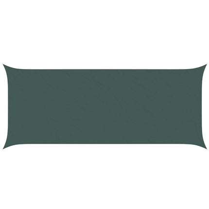 Solskugge segel Mörkgrön 6 x 2,5 m 100% polyester oxford