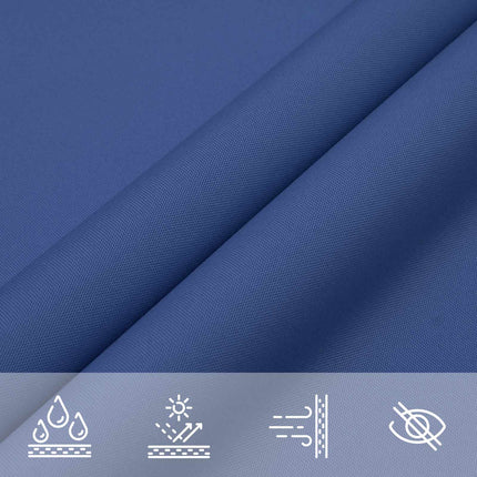 Solskugge segel Blå 6 x 2,5 m 100% polyester oxford