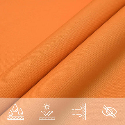 Solskugge segel Orange 6 x 2 m 100% polyester oxford