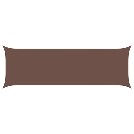 Solskugge segel Brun 6 x 2 m 100% polyester oxford