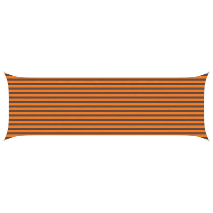 Solskugge segel Orange och Brunt 6 x 2 m 100% polyester oxford