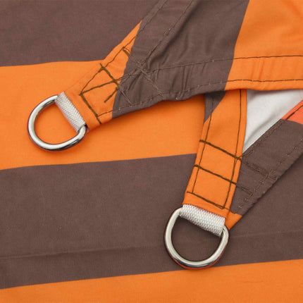 Solskugge segel Orange och Brunt 4,5 × 3 m