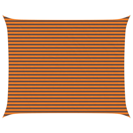 Solskugge segel Orange och Brunt 5 x 4 m 100% polyester oxford