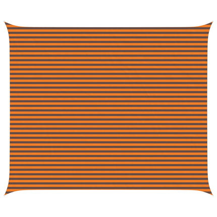 Solskugge segel Orange och Brunt 6 x 5 m 100% polyester oxford