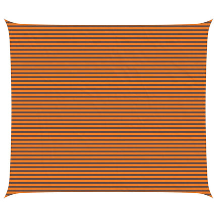 Solskugge segel Orange och Brunt 7 x 6 m 100% polyester oxford