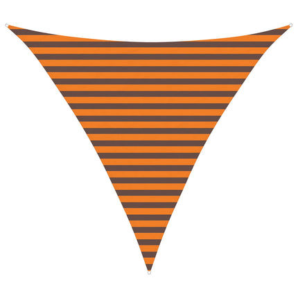 Solskugge segel Orange och Brunt 3 x 3 x 3 m