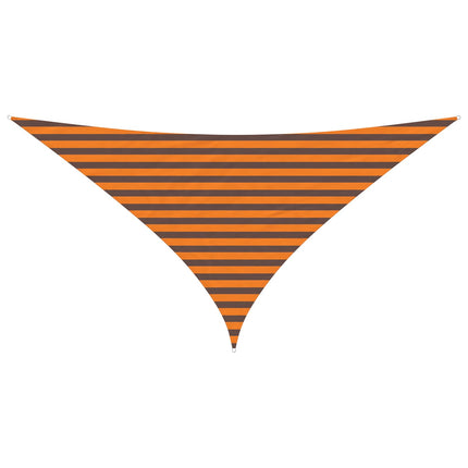 Solskugge segel Orange och Brunt 3 x 3 x 4,24 m