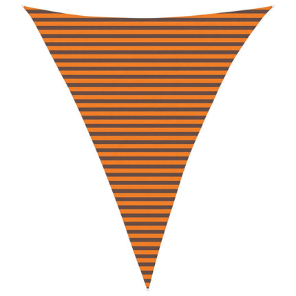 Solskugge segel Orange och Brunt 4 x 5 x 5 m