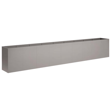 Trädgårdsplanterare Rostig 360 x 40 x 60 cm Väderbeständig stål