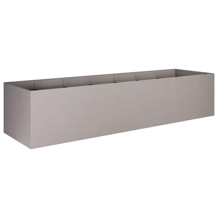 Trädgårdsplanterare Rostig 280 x 80 x 60 cm Väderbeständig stål