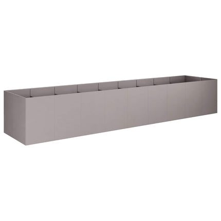 Trädgårdsplanterare Rostig 360 x 80 x 60 cm Väderbeständig stål