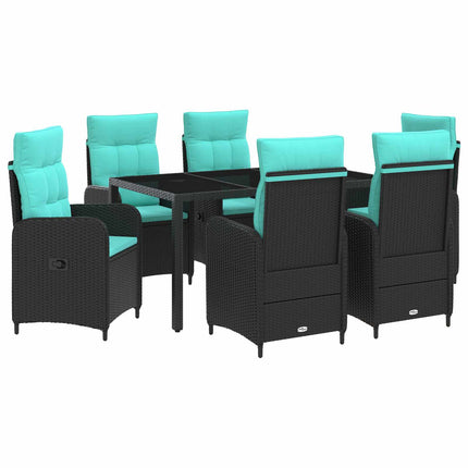 Utomhusmatbord 7 pcs konstrotting