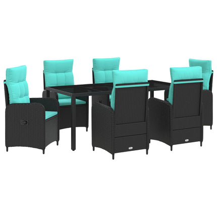 Utomhusmatbord 7 pcs konstrotting