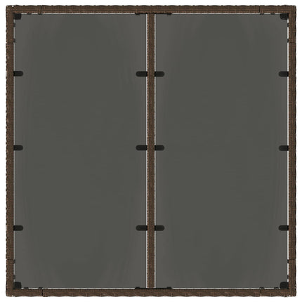 Utomhusmatbord 5 pcs konstrotting