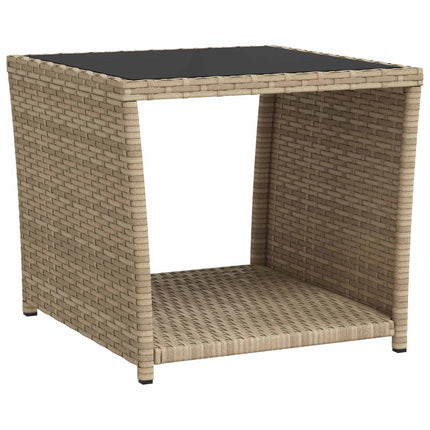 Trädgård loungemöbler 3 st Beige och Ljusgrå