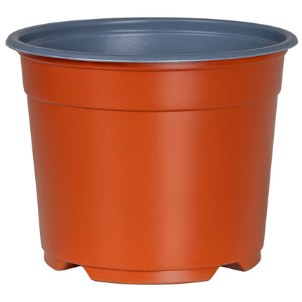 Rund Blomkruka 50 pcs Terracotta Ø 10 x 8 cm Plast