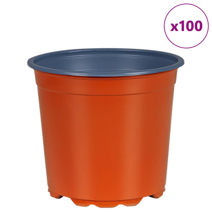 Blomkruka 100 pcs Terracotta Ø 15 x 13 cm Plast