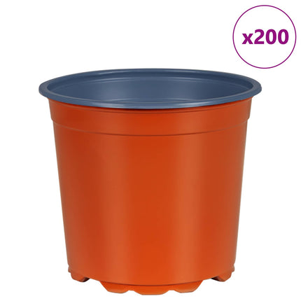 Blomkruka 200 pcs Terracotta Ø 15 x 13 cm Plast