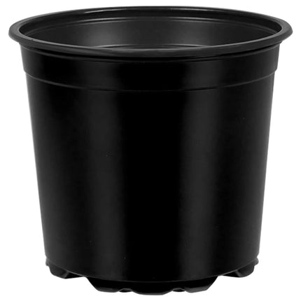 Rund Blomkruka 100 st Svart Ø 15 x 13 cm Plast