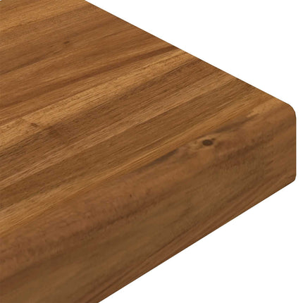 Rektangulärt Bordsskiva 90 x 50 x 3,5 cm Rektangulär Naturlig