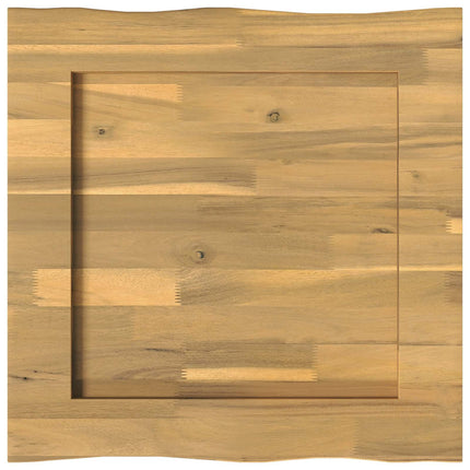 Rektangulärt Bordsskiva 40 x 40 x 3,5 cm Fyrkantig Vit
