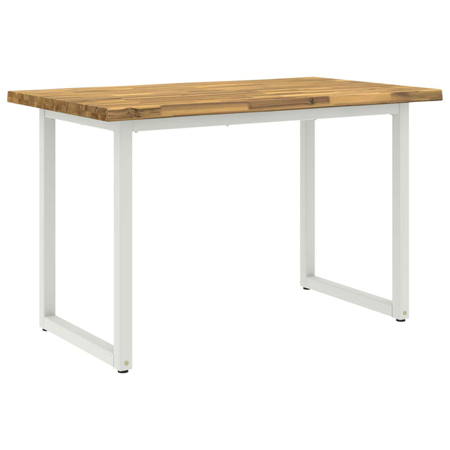 Live Edge Matbord 120 x 70 x 75 cm Massivt Akaciaträ