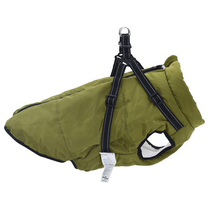 Hund Kappa Armégrön L44 Fleece och Polyester