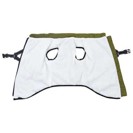 Hund Kappa Armégrön L48 Fleece och Polyester