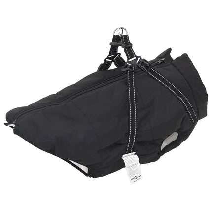 Hund Kappa Svart L68 Fleece och Polyester