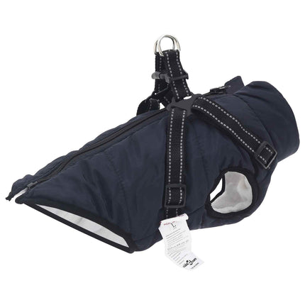 Hund Kappa Mörkblå L28 Fleece och Polyester
