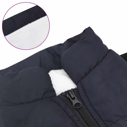 Hund Kappa Mörkblå L36 Fleece och Polyester