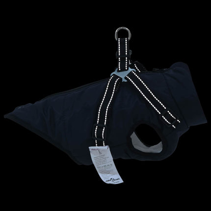 Hund Kappa Mörkblå L36 Fleece och Polyester
