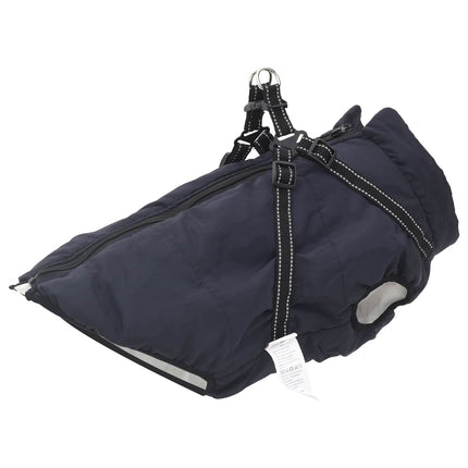 Hund Kappa Mörkblå L48 Fleece och Polyester