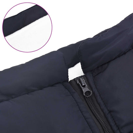 Hund Kappa Mörkblå L52 Fleece och Polyester