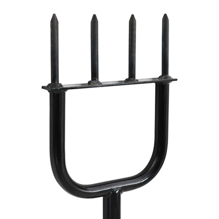 Gräsmattebeluftningsverktyg Svart 95 x 27 cm Plast