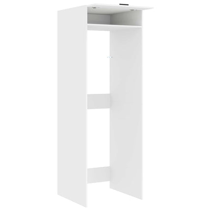 Tvättmaskinskabinet Vit 67,5 x 68 x 200 cm Konstruerat trä