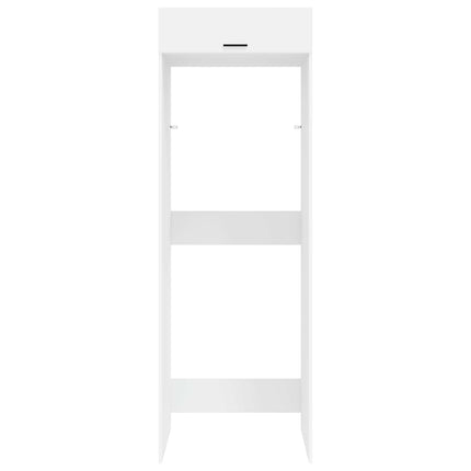 Tvättmaskinskabinet Vit 67,5 x 68 x 200 cm Konstruerat trä