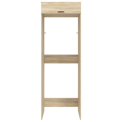 Tvättmaskinskabinet Sonoma 67,5 x 68 x 200 cm Konstruerat trä