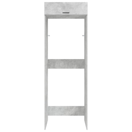 Tvättmaskinskabinet Betong 67,5 x 68 x 200 cm Konstruerat trä