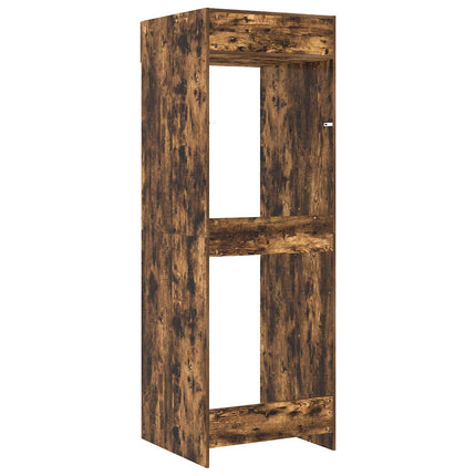Tvättmaskinskabinet Rökt ek 67,5 x 68 x 200 cm Konstruerat trä