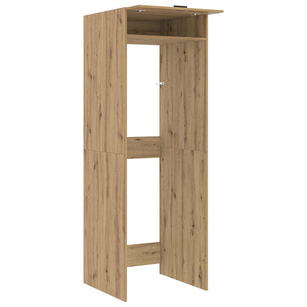 Tvättmaskinskabinet med lagring Artisan Ek 67,5 x 68 x 200 cm