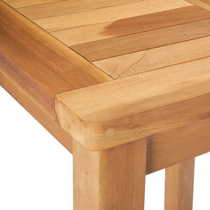 Barbord Naturlig 60 x 60 x 105 cm Massiv teak