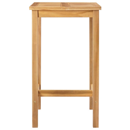 Barbord Naturlig 60 x 60 x 105 cm Massiv teak